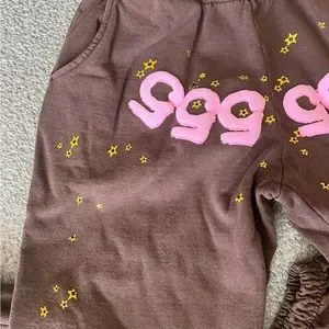 Spider worldwide brown 555 sweatpants XL
